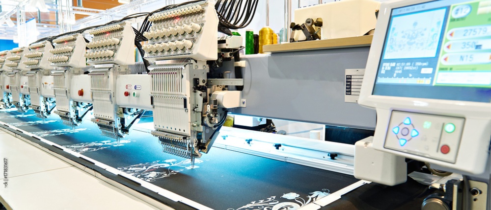 Embroidery and printing for custom branding